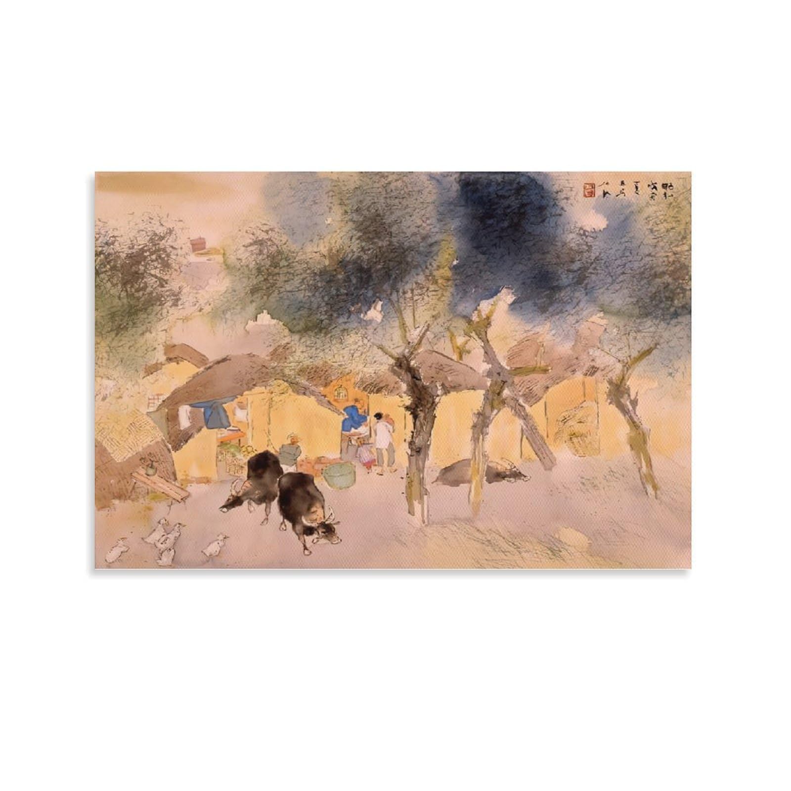 Amazon.co.jp: 画家 竹内栖鳳 世界の名画 平家驚禽声逃亡